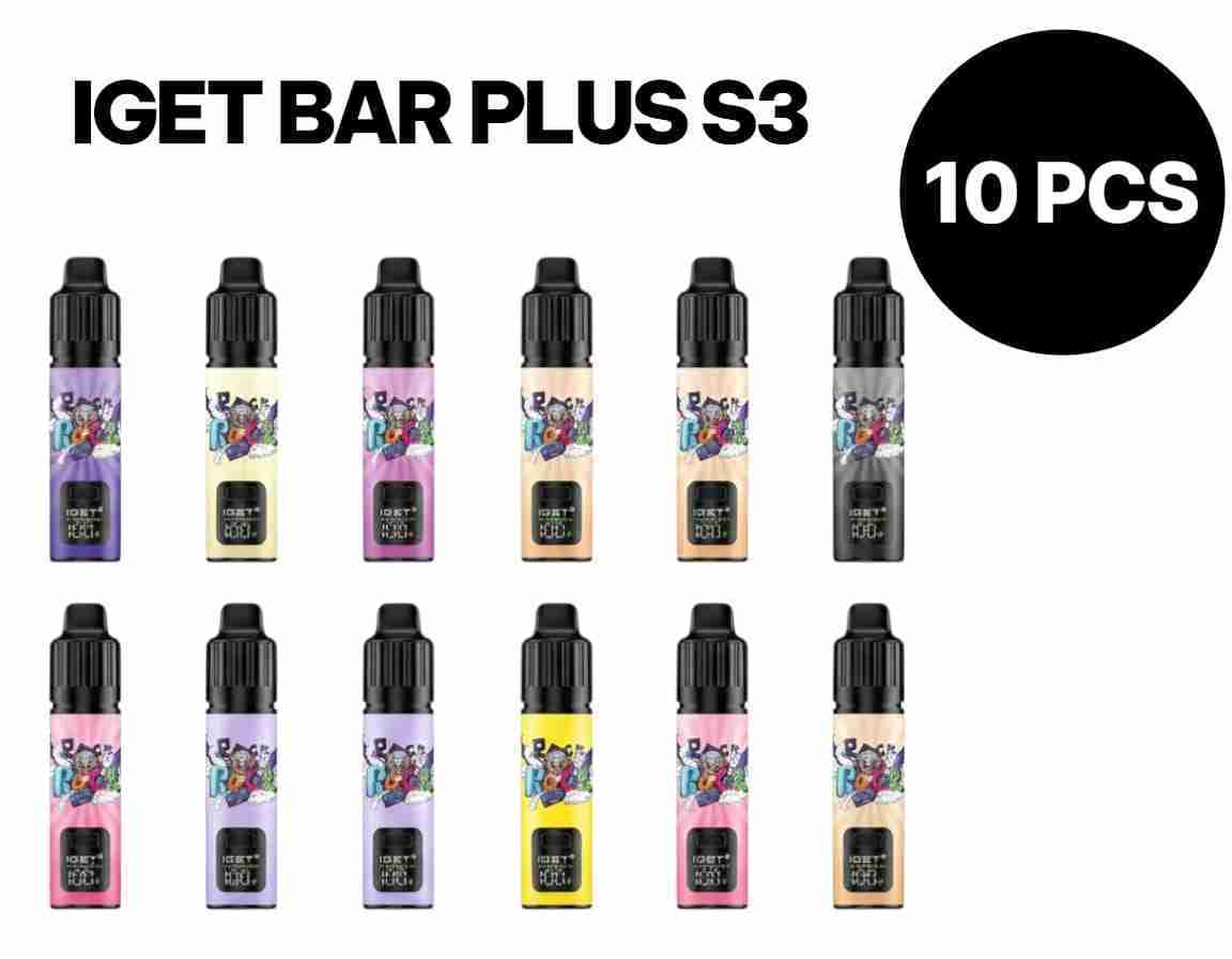 IGET Bar Plus S3 Kit - 10 PCS