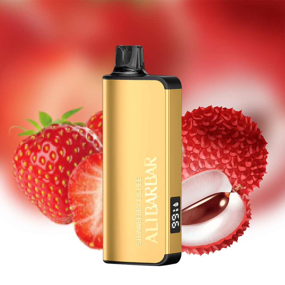 ALIBARBAR INGOT 9000 - Strawberry Lychee